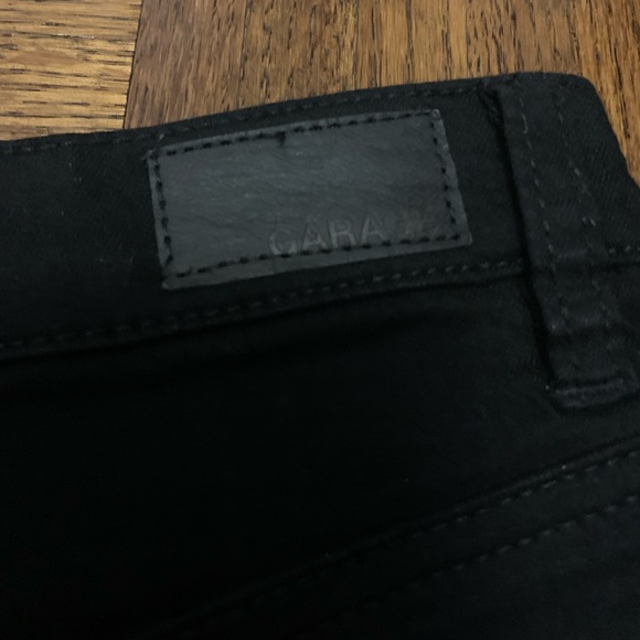 GARAGE Black Denim Mini Skirt XS - Picture 7 of 8